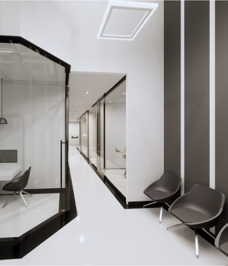 Dental Office Design_California Dental Wellness_Hallway