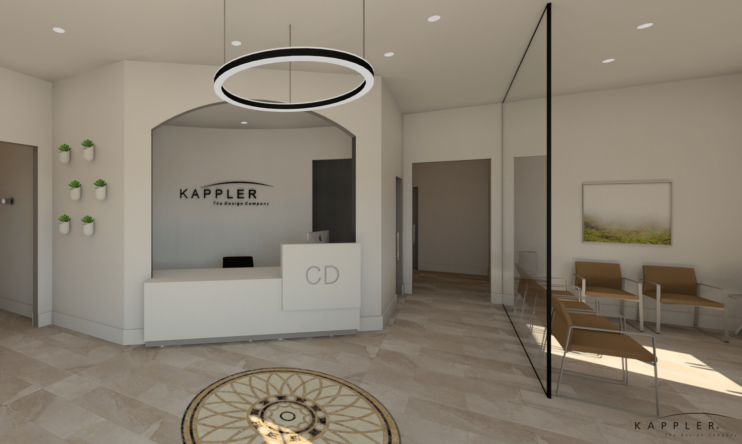 Kappler Design Chloe Dental Texas Reception