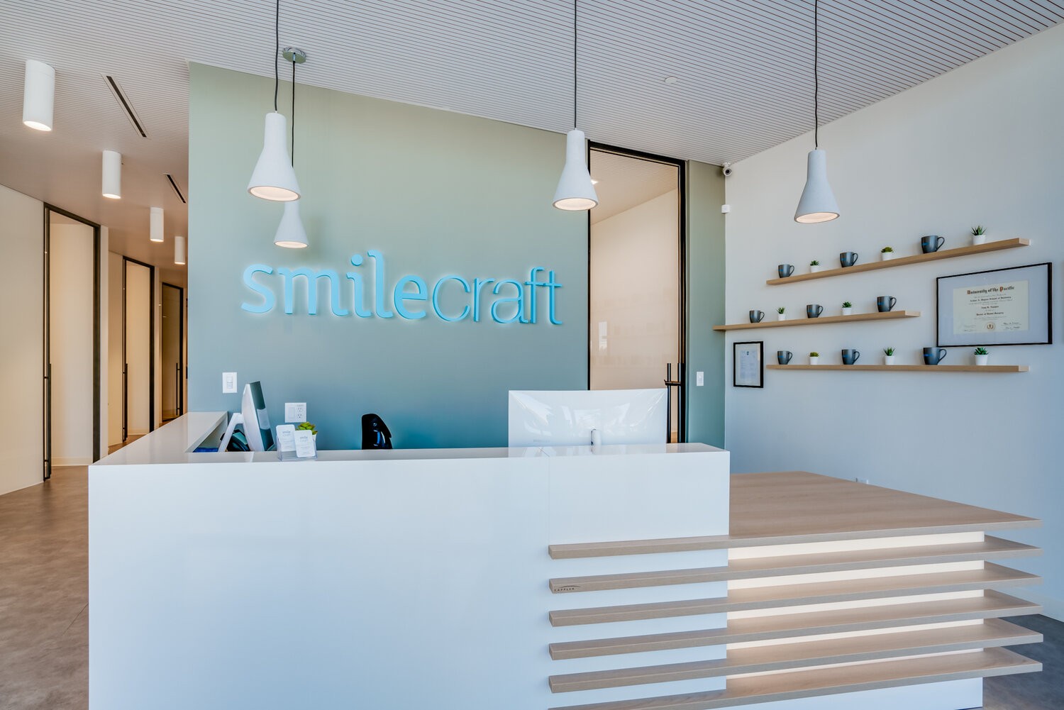 smilecraft dental office designed by kappler design